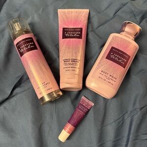 Bath and Body Works A Thousand Wishes 4 piece set NEW